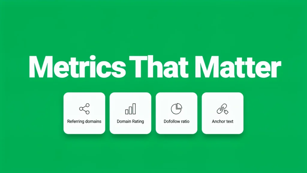 Competitor Backlinks: How to Find and Replicate Them 3 Key competitor backlink metrics: referring domains, DR, dofollow, anchor text